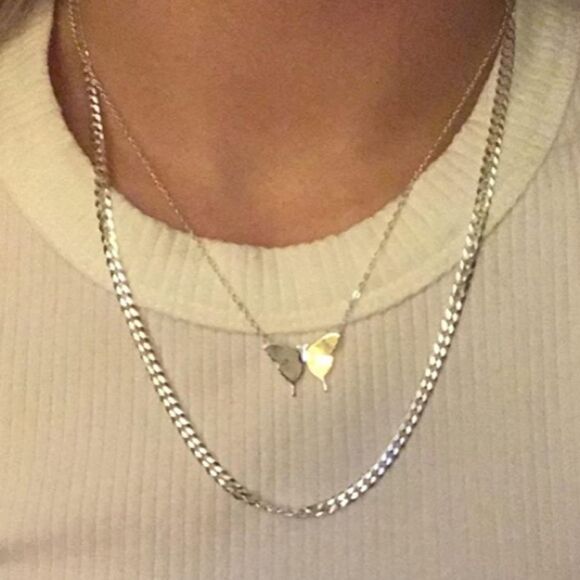 Sterling Silver Cuban Curb Chain Necklace - Picture 4 of 10